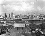 Looking East at Downtown Tampa, from Minaret of Tampa Bay Hotel by Burgert Brothers