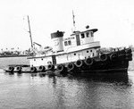Tugboat Tony St. Philip at Port Tampa by Burgert Brothers