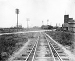 Railroad crossing near the Florida Brewing Company on 5th Avenue by Burgert Brothers