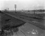 Railroad crossing near 1st Avenue and 17th Street in Ybor City by Burgert Brothers
