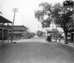 Street scene near the intersection of 6th Avenue and 15th Street in Ybor City by Burgert Brothers