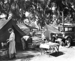 Suniland Magazine Tourists Camp at Six Mile Creek, September 30, 1925