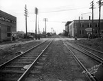Railroad Tracks Near 22nd Street by Burgert Brothers