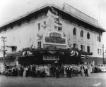 Rotary Conference Parade Gathered Outside the Victory Theatre, April 1933 by Burgert Brothers