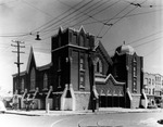St. Paul's A.M.E. Church on Harrison and Marion Streets by Burgert Brothers