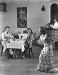 Rose Esperante Dances for a Couple During La Verbena Del Tabaco Festival at the Columbia Restaurant by Burgert Brothers