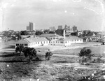 Tampa Skyline Viewed from Garcia Avenue, Including the Clara Frye Hospital by Burgert Brothers