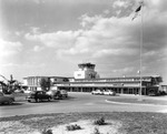 Tampa International Airport Terminal Building Viewed from Columbus Drive to the Northwest, November 20, 1952