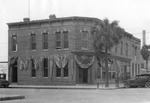 The Tampa Daily Times building on southwest corner of Franklin and Washington Streets by Burgert Brothers