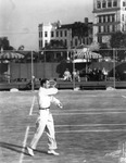 William Tilden Playing Tennis at the Charlotte Harbor Hotel, February 7, 1931 by Burgert Brothers