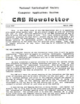 CAS Newsletter, Issue 10, March 1983 by Robert Hoke