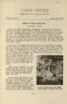 Cave Notes, Volume 2, No. 4, July/August 1960 by Cave Research Associates