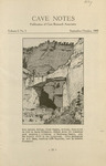 Cave Notes, Volume 2, No. 5, September/October 1960 by Cave Research Associates