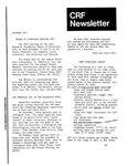 Cave Research Foundation Newsletter, October 1977