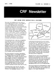 Cave Research Foundation Newsletter, Volume 16, No. 2, May 1988