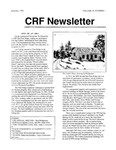 Cave Research Foundation Newsletter, Volume 19, No. 1, February 1991