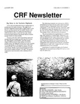 Cave Research Foundation Newsletter, Volume 19, No. 3, August 1991