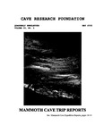 Cave Research Foundation Newsletter, Volume 33, No. 2, May 2005
