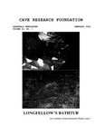 Cave Research Foundation Newsletter, Volume 34, No. 1, February 2006