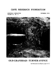 Cave Research Foundation Newsletter, Volume 34, No. 4, November 2006
