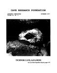 Cave Research Foundation Newsletter, Volume 35, No. 4, November 2007