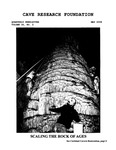Cave Research Foundation Newsletter, Volume 36, No. 2, May 2008