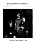 Cave Research Foundation Newsletter, Volume 37, No. 2, May 2009
