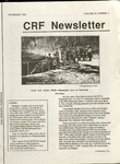 Cave Research Foundation Newsletter, Volume 19, No. 4, November 1991