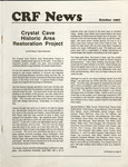 Cave Research Foundation Newsletter, Volume 25, No. 3, October 1997