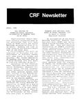 Cave Research Foundation Newsletter, April 1982