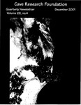 Cave Research Foundation Newsletter, Volume 29, No. 4, December 2001