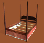 Carter Collection Four-Poster Bed by Center for Digital Heritage and Geospatial Information