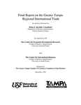 Final report on the Greater Tampa regional international trade