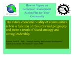 How to prepare an economic development action plan for your community