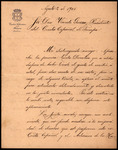 Letter, Juan Suarez to Don Vincente Guerra, August 2, 1905 by Juan Suarez