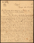 Letter, Fermin Souto to Centro Asturiano de la Havana, December 23, 1903 by Fermin Souto