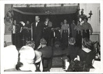Cesar Gonzmart and His Band Play on the Siboney Room's Stage at the Columbia Restaurant by Unknown