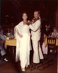 Autographed photo from "Trisha," a performer at the Columbia Restaurant, likely a flamenco dancer