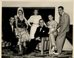 Cesar Gonzmart (Right) with Cuban Composer Ernesto Lecuona (Center) and Friends by Unknown