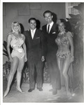 Cesar Gonzmart (Right) with Performers, Including Dancer Tongo Lele, Right by Unknown
