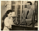 Adela and Cesar Gonzmart at the Piano by Unknown