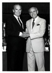 Cesar Gonzmart with Frank Borkowski, president of the University of South Florida