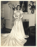 Adela Hernandez (later Gonzmart) in her wedding dress