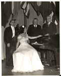 Adela Hernandez (later Gonzmart) after her recital at the Hall of the Americas at the Pan-American Council in Washington, D.C.