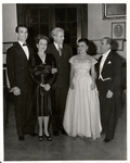 Adela Gonzmart After Her Recital at the Hall of the Americas at the Pan-American Council in Washington, D.C., with Cesar Gonzmart at Left by Unknown