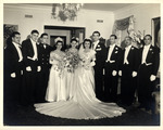 Cesar and Adela Gonzmart's Wedding Party by Unknown