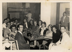 Cesar and Adela Gonzmart at Family Dinner, Likely in Anticipation of Their Wedding by Unknown