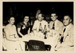 Cesar and Adela Dine with Tampa Mayor Curtis Hixon by Unknown