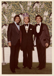 Casey, Cesar, and Richard Gonzmart, after Cesar was crowned king of the Krewe of the Knights of St. Yago