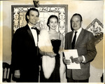 Cesar Gonzmart with Bob Hope and An Unidentified Entertainer by Unknown